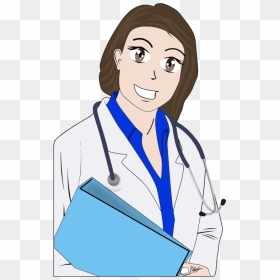 Female Clipart Medical Doctor - Lady Doctor Clipart Png, Transparent Png - medical doctor png