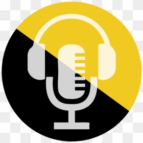 Podcast , Png Download - Icon Round Podcast Yellow, Transparent Png - podcast png