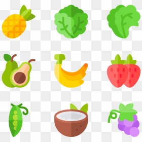 Vegetables Flat Png, Transparent Png - vegetables png icons