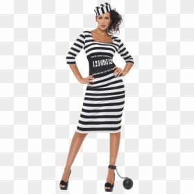 Prisoner Background Transparent - Prison Dress, HD Png Download - prisoner png