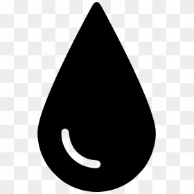 Blood Drop - Drop Silhouette, HD Png Download - blood drop icon png
