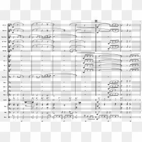 Symfoni Nr 1 Sheet Music For Flute, Clarinet, Piano, - Sheet Music, HD Png Download - 1st number png