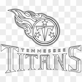 Tennessee Titans Clipart Vector - Tennessee Titans Logo Outline, HD Png Download - tennessee png