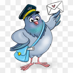 Pigeon-contacts - Cartoon, HD Png Download - wizard beard png