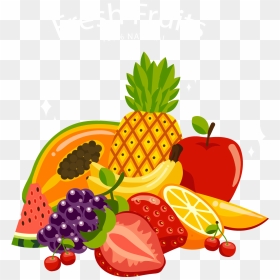 Mix Fruit Vector Png, Transparent Png - mango fruit png