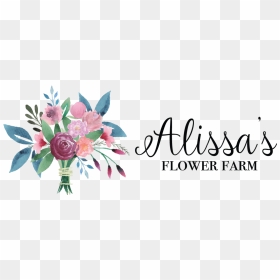 Logohorizontal - Flower Farm Logo Design, HD Png Download - flowers logo png