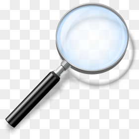 And Fish Emoji The - Magnifying Glass Public Domain, HD Png Download - magnifying lens png