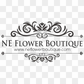 Ne Flower Boutique - Flower Boutique Png Logo, Transparent Png - flowers logo png