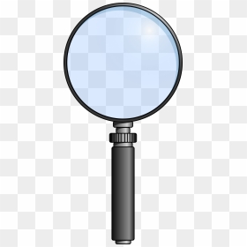 Magnifying Glass Clip Arts - Hand Lens Vector Png, Transparent Png - magnifying lens png