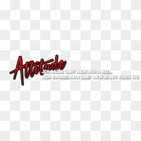 Png Attitude Text Transparent & Png Clipart Free Download - Attitude Text Png For Picsart, Png Download - stylish editor png