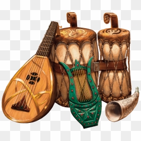 D&d Music, HD Png Download - indian music instruments png