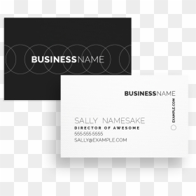 Free Business Card Design - Circle, HD Png Download - card design png