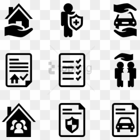 Free Png Insurance 36 Icons - Icon Insurance Policy Vector, Transparent Png - insurance png