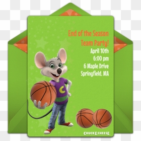 Chuck E Cheese Basketball For Sale, HD Png Download - chuck e cheese png