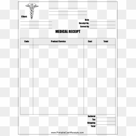 Medical Doctor Receipt - Medical Store Bill Format, HD Png Download - medical doctor png