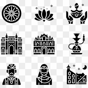 Clip Art, HD Png Download - taj mahal icon png