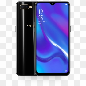 Black Oppo K1 Price In India, HD Png Download - oppo mobile png