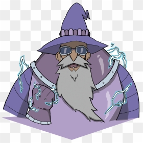 Zappy Pappy - Cartoon, HD Png Download - wizard beard png