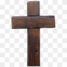 Christian Cross Png Clipart - Wooden Cross Png Hd, Transparent Png - tick cross png