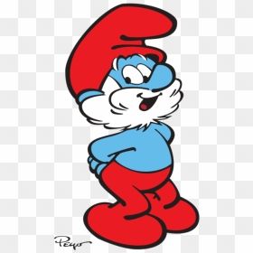 Papa Smurf Png, Transparent Png - wizard beard png