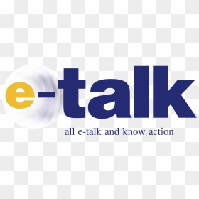 E Talk Logo Png Transparent - Majorelle Blue, Png Download - talk png