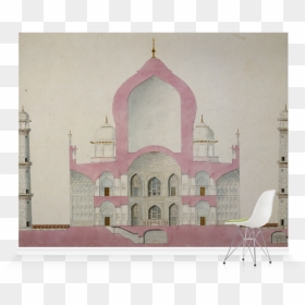 Mosque, HD Png Download - taj mahal icon png