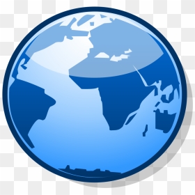 Globe Logo Transparent Background, HD Png Download - world wide web globe png