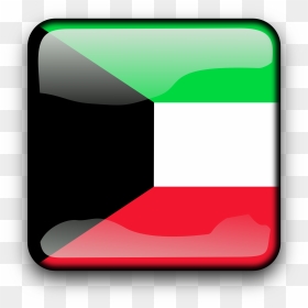Flag Of Kuwait Republic Of Kuwait Computer Icons - علم الكويت مربع, HD Png Download - india flag icon png