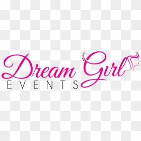 Dream Girl Events - Dream Girl Logo Png, Transparent Png - png text for girl