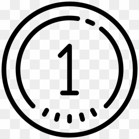 4 Number Png Icon, Hd Png Download - 1st Icon, Transparent Png - 1st number png