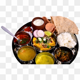 Vegetable Tarkari, HD Png Download - non veg thali png