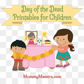 Printable Day Of The Dead Activities, HD Png Download - day of the dead png