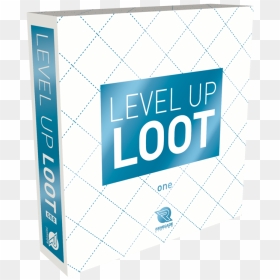 Level Up Loot 1 3d Cmyk - Graphic Design, HD Png Download - level up png
