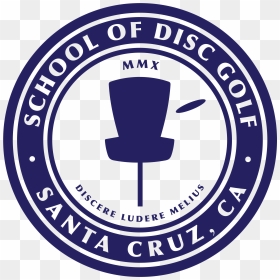 School Of Disc Golf - Emblem, HD Png Download - disc golf basket png
