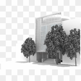 Tile Curve Street View - Brutalist Architecture, HD Png Download - tile png
