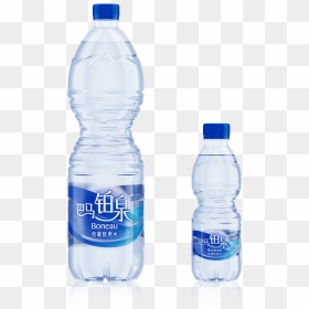 Bama Boneau Water Bottle - Single Pet Bottle, HD Png Download - mineral water bottle png