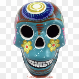 Skull, HD Png Download - day of the dead png