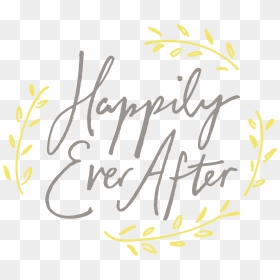 Happily Ever After Transparent, HD Png Download - wedding love quotes png