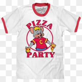Chuck E Cheese Pizza Party Shirt, HD Png Download - chuck e cheese png