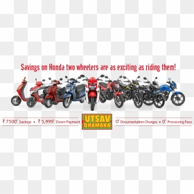 Honda Scooters Diwali Offers - Honda 2 Wheeler Png, Transparent Png - diwali dhamaka png