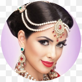 Kryolan Indian Bridal Makeup, HD Png Download - indian bridal png