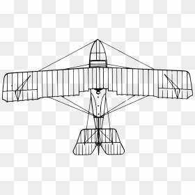 Grigorovich M-5 Aircraft Clip Arts - Old Airplane Top View, HD Png Download - human top view png