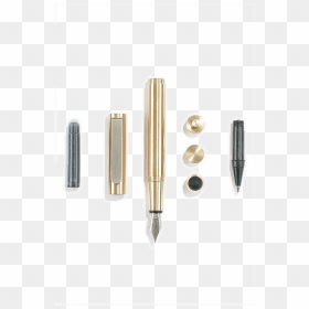 Fountain Top View - Inventery Pocket Fountain Pen, HD Png Download - fountain top view png