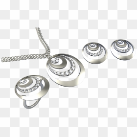 Earrings, HD Png Download - jewellery design png