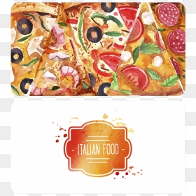Restaurants Clipart Menu Card Design - Presentación De Restaurantes Italianos, HD Png Download - card design png