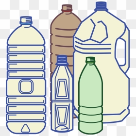 Plastic Bottle Clipart - プラスチック イラスト フリー, HD Png Download - mineral water bottle png