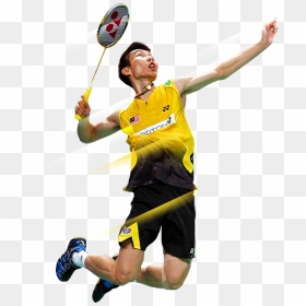 Asian Badminton Player Png Image - Lee Chong Wei Png, Transparent Png - badminton logo png
