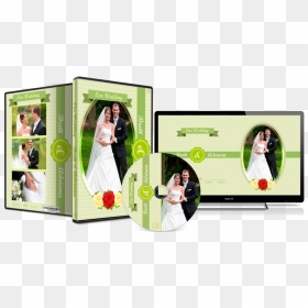 Wedding Dvd Cover Design Psd Free Download - Wedding, HD Png Download - png wedding images for photoshop