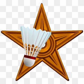 Badminton Barnstar Hires - Video Game, HD Png Download - badminton logo png