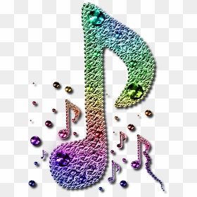 Transparent Music Notes Clip Art Png - Music Notes In Colour, Png Download - colourful music notes png